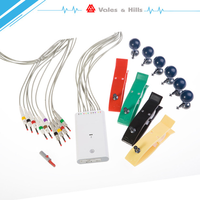 Resting Handheld Mini Smart ECG Machine / ECG Monitoring Device For IOS System
