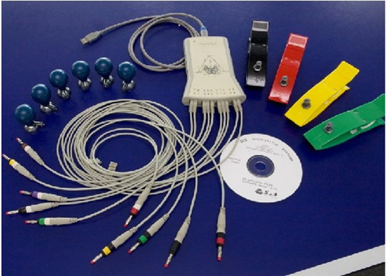 Pocket Digital Resting Computer ECG System For Vector ECG Electrocardiography