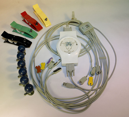 Pocket Digital Resting Computer ECG System For Vector ECG Electrocardiography