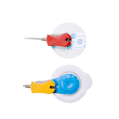 White Portable ECG Recorder Wireless Connection By Bluetooth Module Stress Testing