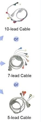 محترف Ecg زينة Smart ضوء وصلة كابل Usb لأجل 12 رصاص / 3 رصاص